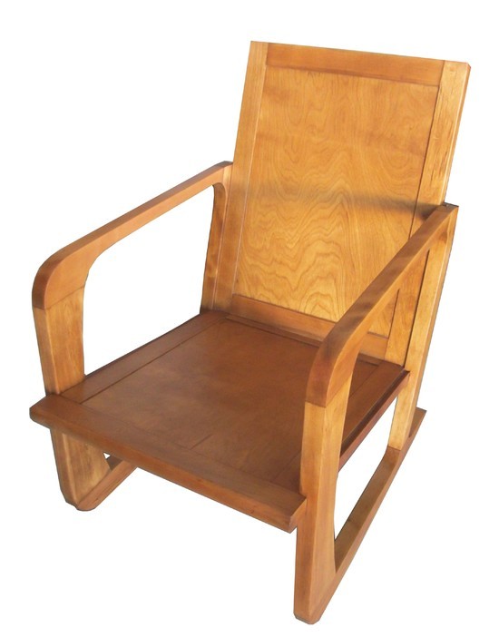 Kem Weber American Art Deco Arm Chair for Mueller Furniture Co.